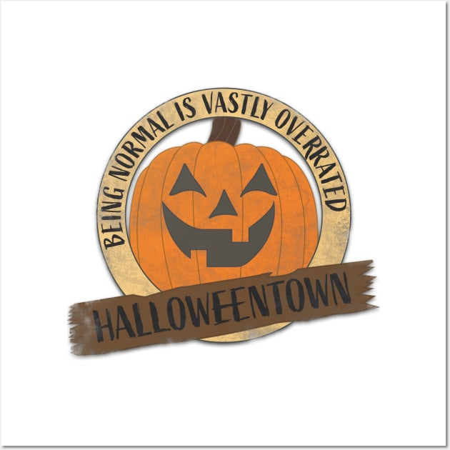 Halloweentown Wall Art by riddiols